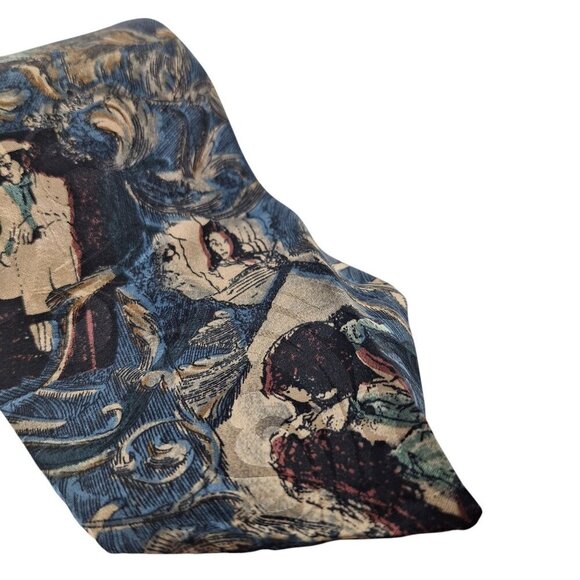 Vintage 1992 American Film Classics Gone With The Wind Novelty Silk Necktie - Picture 2 of 7